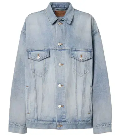 Balenciaga Logo denim jacket | Thumbnail 1 Balenciaga Logo denim jacket | Thumbnail 1