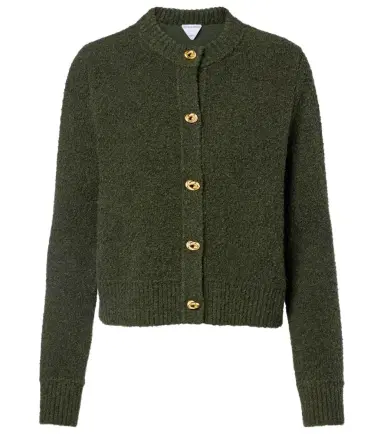 Bottega Veneta Knot cotton and wool-blend cardigan | Thumbnail 1