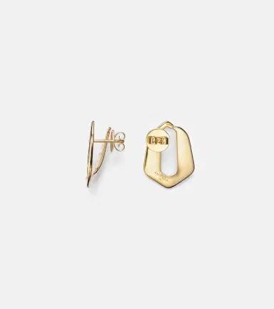 Ananya 18kt gold earrings with diamonds | Thumbnail 4 Ananya 18kt gold earrings with diamonds | Thumbnail 4