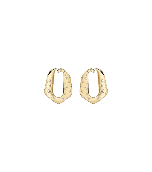 Ananya 18kt gold earrings with diamonds
