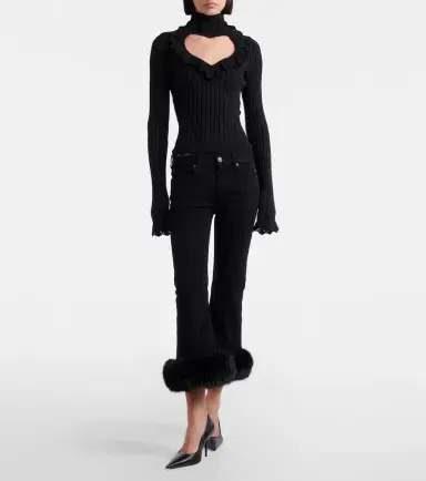 Balenciaga Low-rise capri jeans | Thumbnail 3 Balenciaga Low-rise capri jeans | Thumbnail 3