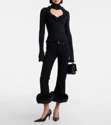 Balenciaga Low-rise capri jeans | Thumbnail 4 Balenciaga Low-rise capri jeans | Thumbnail 4