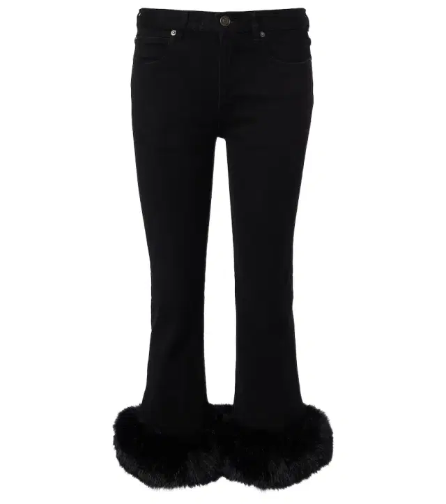 Balenciaga Low-rise capri jeans