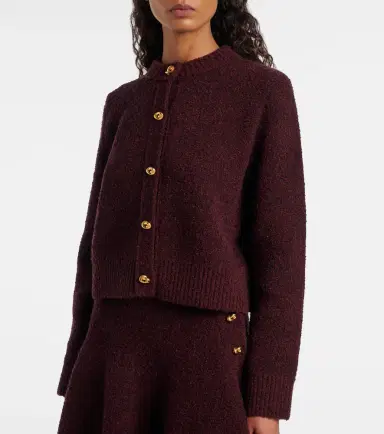 Bottega Veneta Knot bouclé cardigan | Thumbnail 3 Bottega Veneta Knot bouclé cardigan | Thumbnail 3