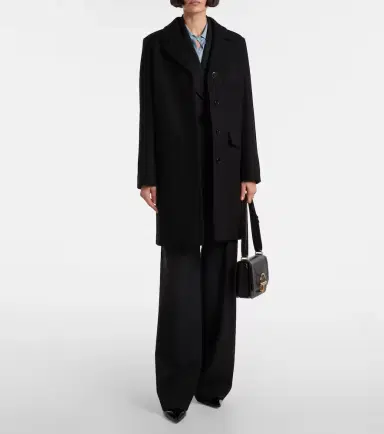 Gucci Oversized wool coat | Thumbnail 3 Gucci Oversized wool coat | Thumbnail 3