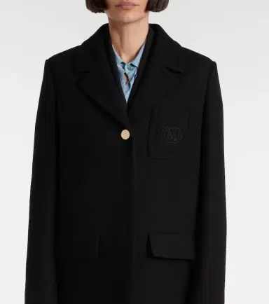 Gucci Oversized wool coat | Thumbnail 4 Gucci Oversized wool coat | Thumbnail 4