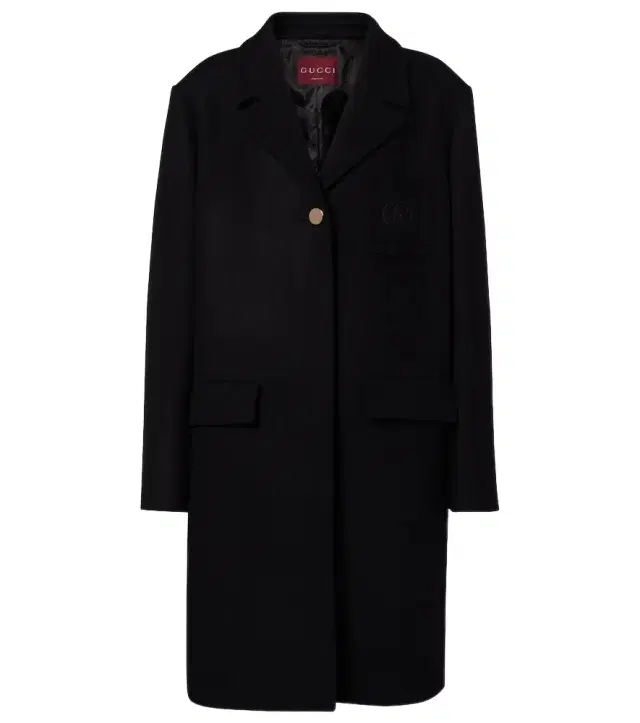 Oversized wool coat