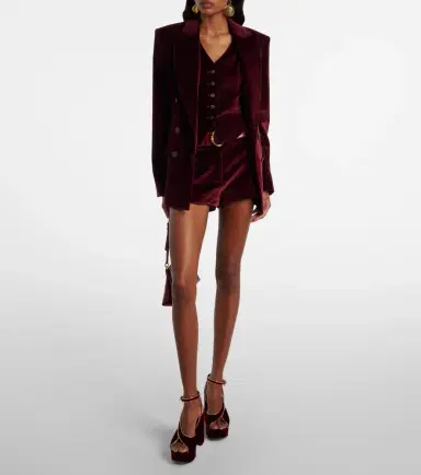 Etro 120 velvet platform sandals | Thumbnail 5