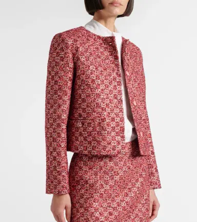 Gucci GG lamé tweed jacket | Thumbnail 3