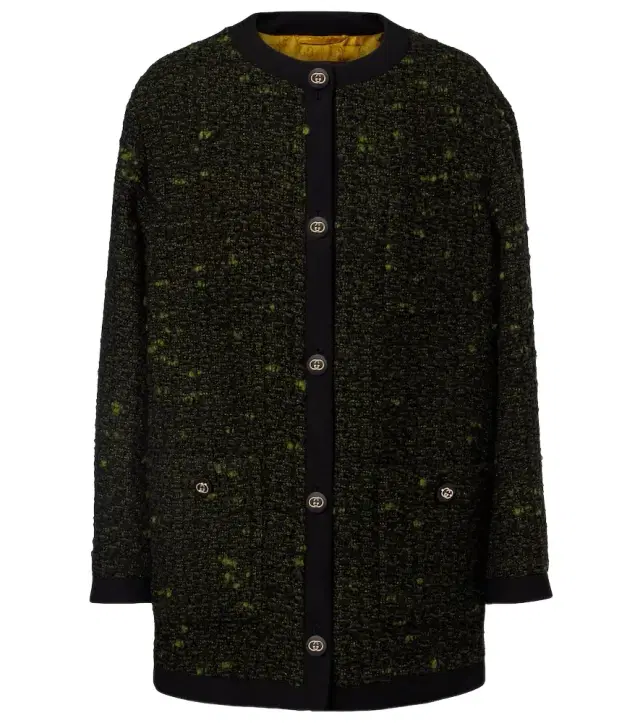 Wool-blend coat