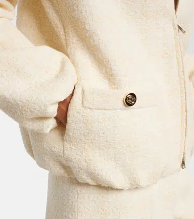 Gucci Checked cotton-blend tweed jacket | Thumbnail 4 Gucci Checked cotton-blend tweed jacket | Thumbnail 4