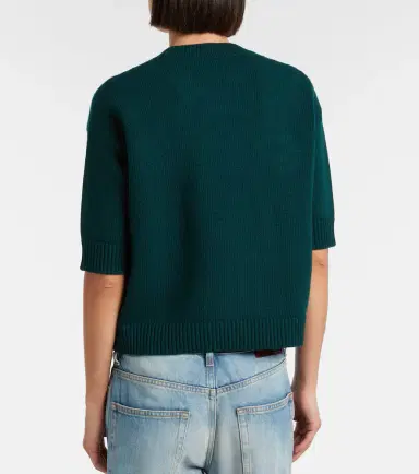 Gucci Logo wool top | Thumbnail 3