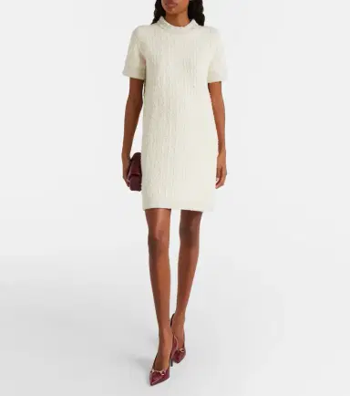 Gucci Wool-blend minidress | Thumbnail 4 Gucci Wool-blend minidress | Thumbnail 4