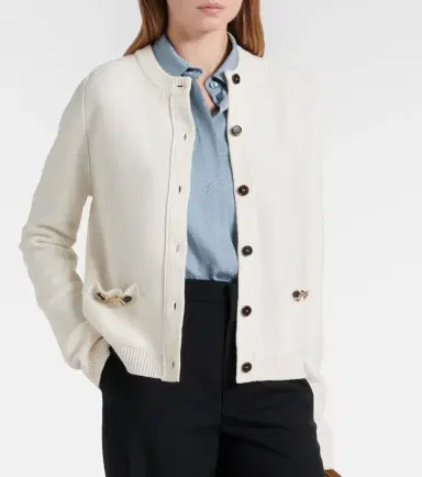 Gucci Horsebit wool and cashmere cardigan | Thumbnail 2 Gucci Horsebit wool and cashmere cardigan | Thumbnail 2