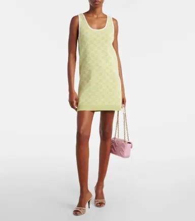 Gucci GG cotton jacquard minidress | Thumbnail 3