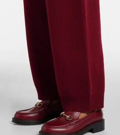 Gucci Wool and cashmere tapered pants | Thumbnail 3