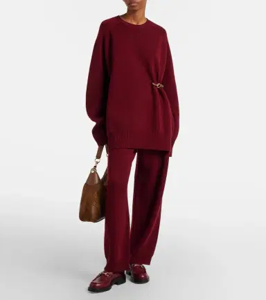 Gucci Wool and cashmere tapered pants | Thumbnail 6