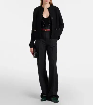 Gucci Horsebit wool and cashmere cardigan | Thumbnail 5 Gucci Horsebit wool and cashmere cardigan | Thumbnail 5