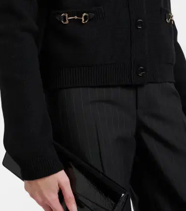 Gucci Horsebit wool and cashmere cardigan | Thumbnail 6 Gucci Horsebit wool and cashmere cardigan | Thumbnail 6