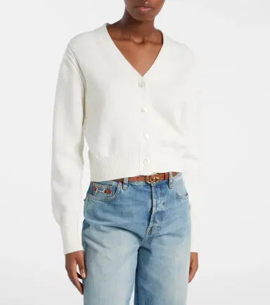 Gucci GG cotton cardigan | Thumbnail 4 Gucci GG cotton cardigan | Thumbnail 4