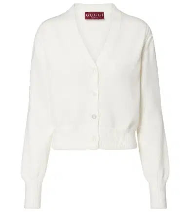 Gucci GG cotton cardigan | Thumbnail 1 Gucci GG cotton cardigan | Thumbnail 1