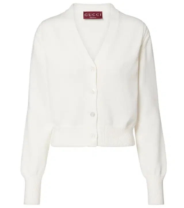 GG cotton cardigan