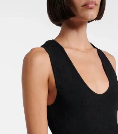 Gucci GG cotton-blend jacquard tank top | Thumbnail 2