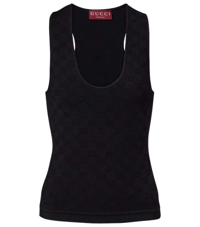GG cotton-blend jacquard tank top