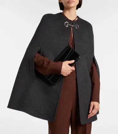 Gucci Caban Horsebit wool cape | Thumbnail 5 Gucci Caban Horsebit wool cape | Thumbnail 5
