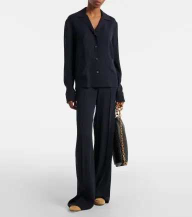 Gucci GG mid-rise wide-leg pants | Thumbnail 5 Gucci GG mid-rise wide-leg pants | Thumbnail 5