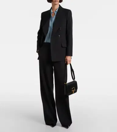 Gucci High-rise wool straight pants | Thumbnail 4