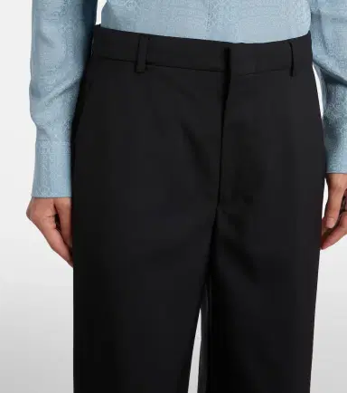 Gucci High-rise wool straight pants | Thumbnail 6
