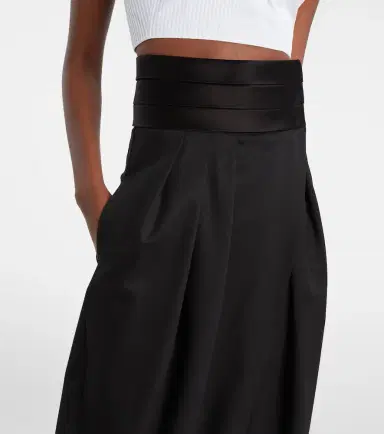Alaïa Alaïa Wool wide-leg pants | Thumbnail 3 Alaïa Alaïa Wool wide-leg pants | Thumbnail 3