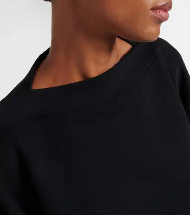 Alaïa Alaïa Cotton jersey sweatshirt | Thumbnail 3 Alaïa Alaïa Cotton jersey sweatshirt | Thumbnail 3