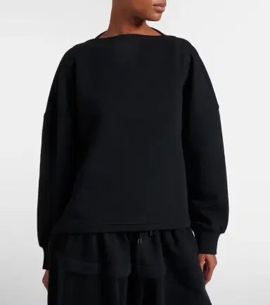 Alaïa Alaïa Cotton jersey sweatshirt | Thumbnail 5 Alaïa Alaïa Cotton jersey sweatshirt | Thumbnail 5