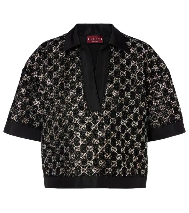 GG embellished top