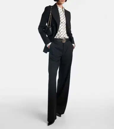 Gucci Horsebit silk twill shirt | Thumbnail 3