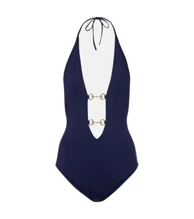 Gucci Horsebit halterneck swimsuit | Thumbnail 1