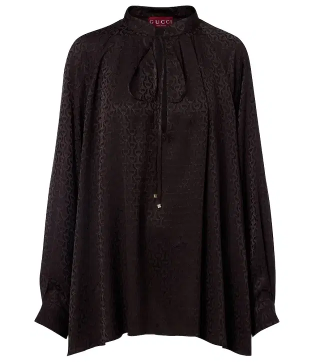 Gucci Printed silk shirt