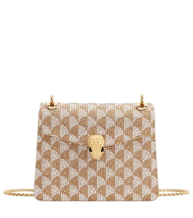 Bvlgari Serpenti Forever embellished crossbody bag