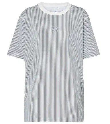 Loewe x On embroidered striped T-shirt | Thumbnail 1 Loewe x On embroidered striped T-shirt | Thumbnail 1