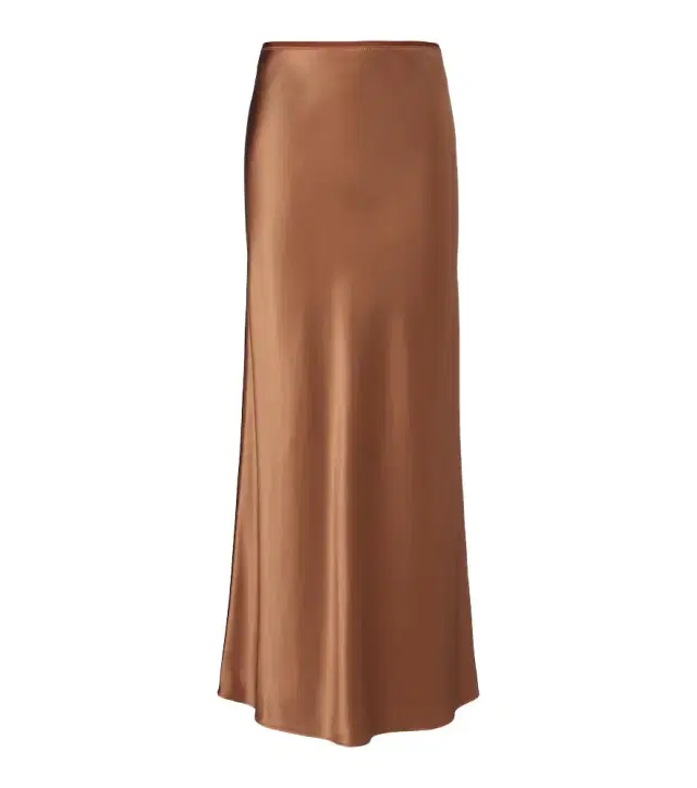 Joseph Isaak silk satin maxi skirt