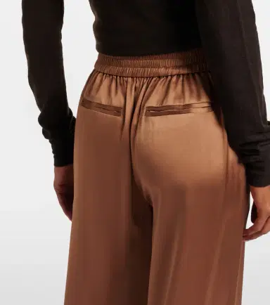 Joseph Dijon silk satin wide-leg pants | Thumbnail 5 Joseph Dijon silk satin wide-leg pants | Thumbnail 5