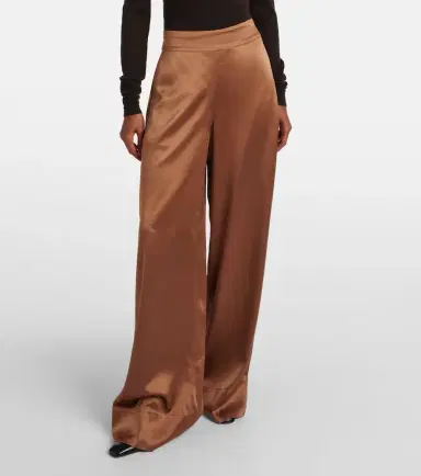 Joseph Dijon silk satin wide-leg pants | Thumbnail 7 Joseph Dijon silk satin wide-leg pants | Thumbnail 7