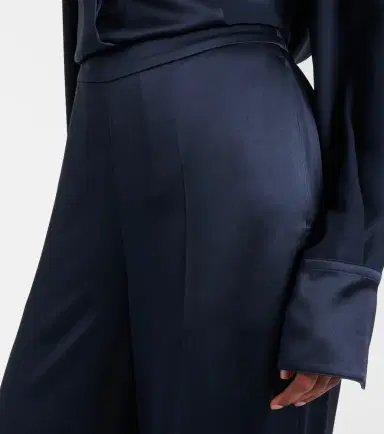 Joseph Dijon silk satin wide-leg pants | Thumbnail 2