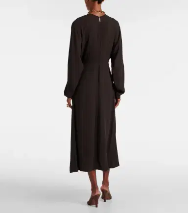 Joseph Hills cutout crêpe midi dress | Thumbnail 2 Joseph Hills cutout crêpe midi dress | Thumbnail 2