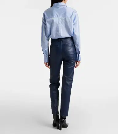 Joseph Coleman leather slim pants | Thumbnail 4