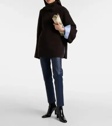Joseph Coleman leather slim pants | Thumbnail 5