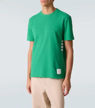 Thom Browne 4-Bar cotton piqué T-shirt | Thumbnail 3 Thom Browne 4-Bar cotton piqué T-shirt | Thumbnail 3