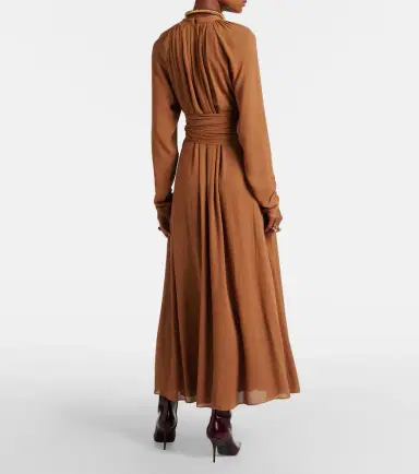 Joseph Pinky belted draped maxi dress | Thumbnail 2